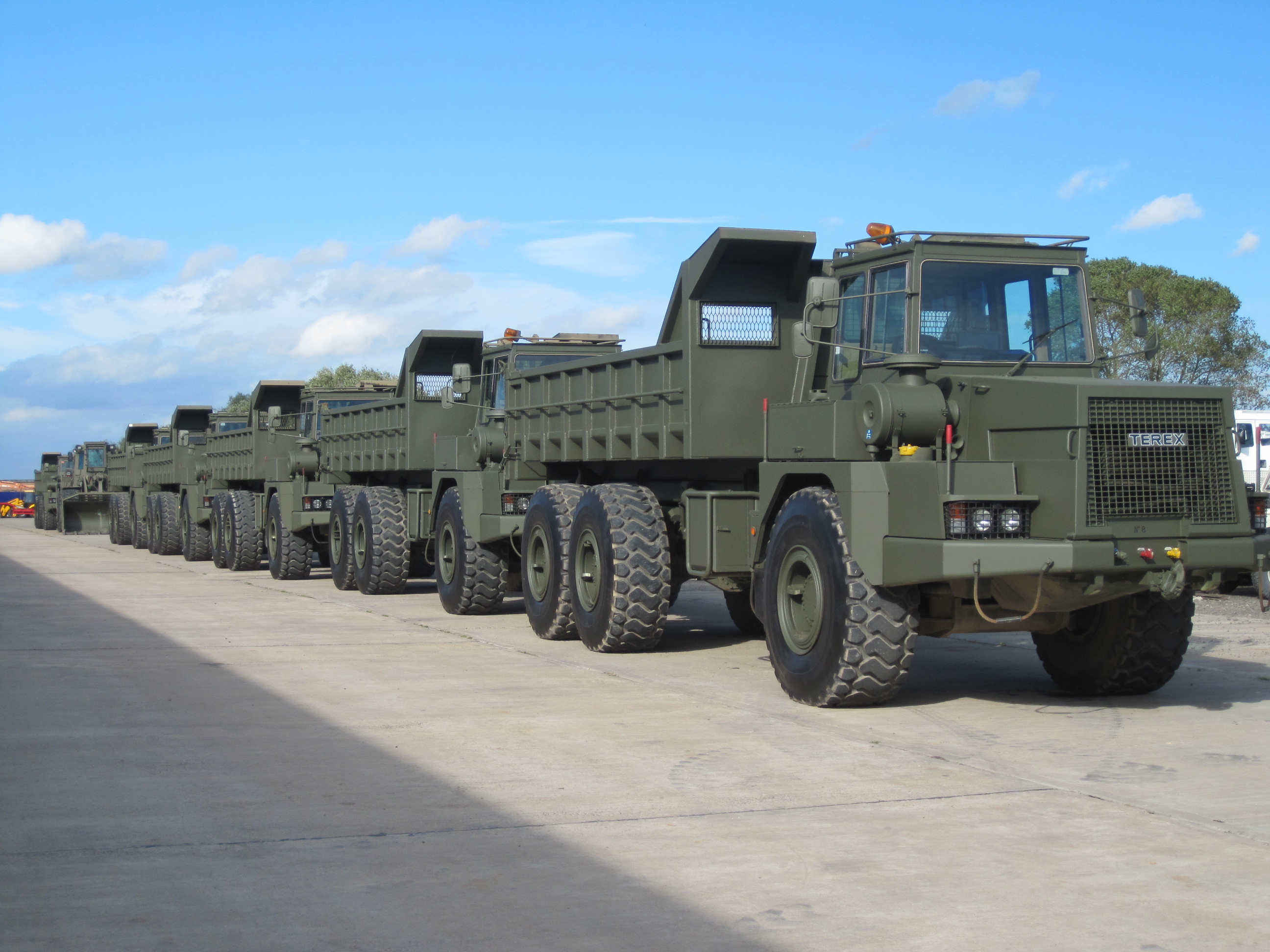 Ex Army Dump Trucks